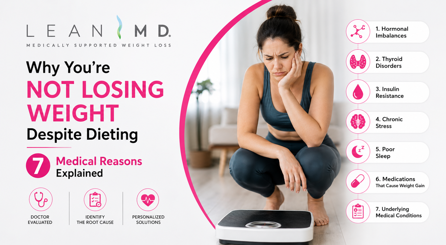 Why You're Not Losing Weight: 7 Medical Reasons Explained