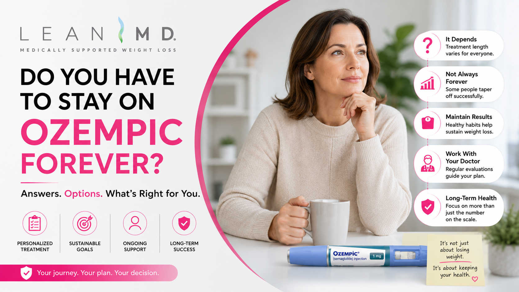 do you have to keep taking semaglutide forever Do You Have to Stay on Ozempic Forever? What to Know